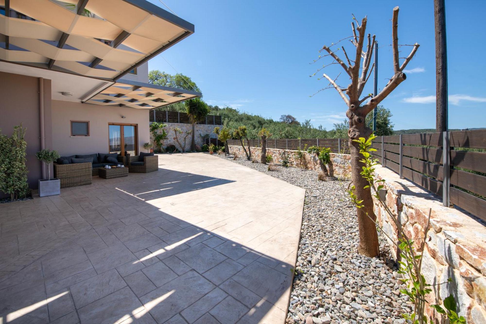 Villa Lady Dafni With Private Heated Pool Maleme Exterior foto