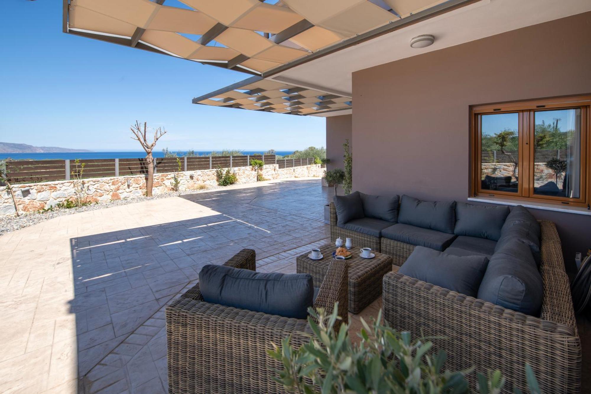 Villa Lady Dafni With Private Heated Pool Maleme Exterior foto