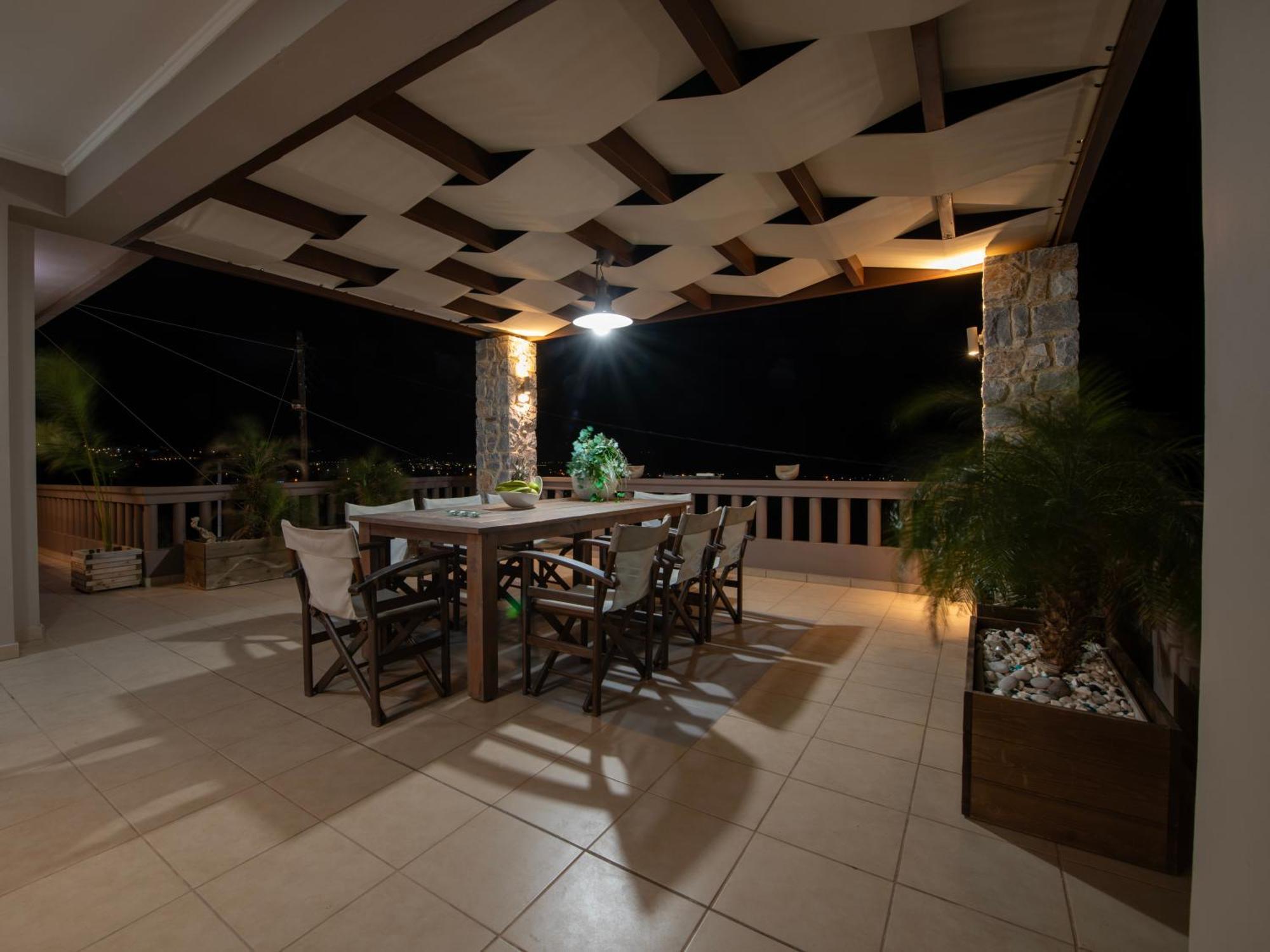 Villa Lady Dafni With Private Heated Pool Maleme Exterior foto